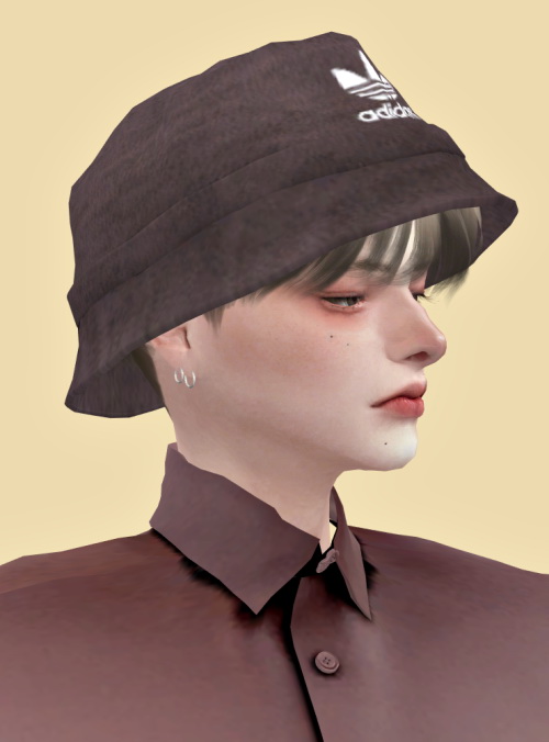 Sims 4 Corduroy bucket hat at Lemon Sims 4