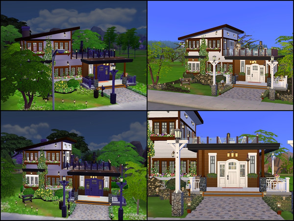Sims 4 Wild and cozy house by Tontin2018 at TSR