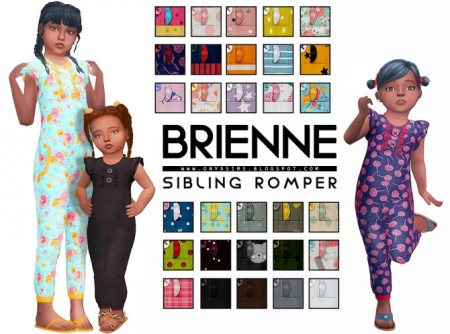 Brienne Sibling Set – Romper at Onyx Sims