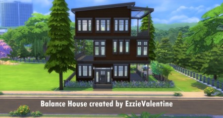 Balance House by EzzieValentine at Mod The Sims