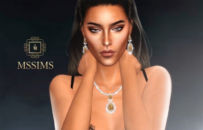 Sims 4 LUXURY NECKLACE (P) at MSSIMS