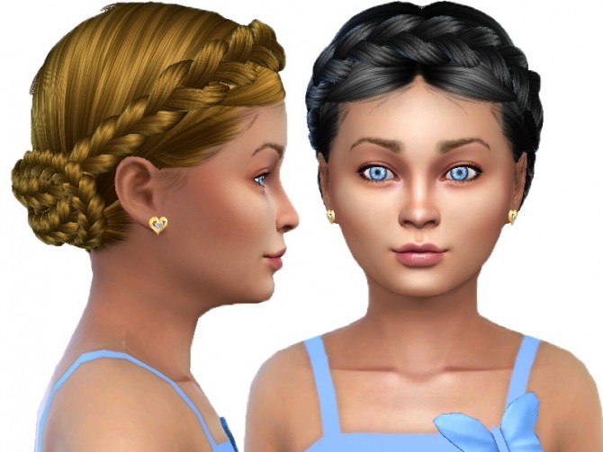 Sims 4 Anto firefly hair converted for child at Trudie55