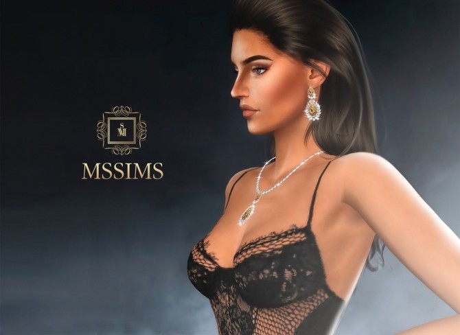 Sims 4 LUXURY EARRINGS (P) at MSSIMS