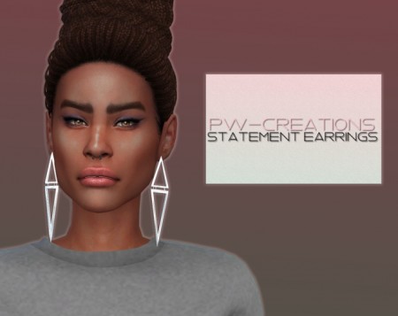 Statement Earrings at PW’s Creations