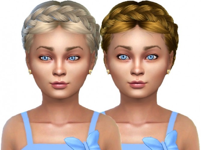 Sims 4 Anto firefly hair converted for child at Trudie55