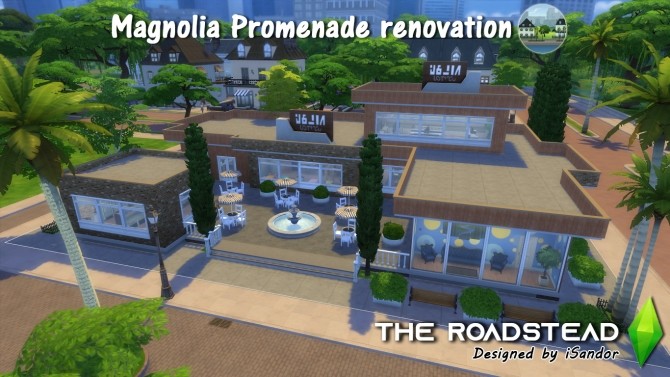 Sims 4 Magnolia Promenade renovation #1 by iSandor at Mod The Sims