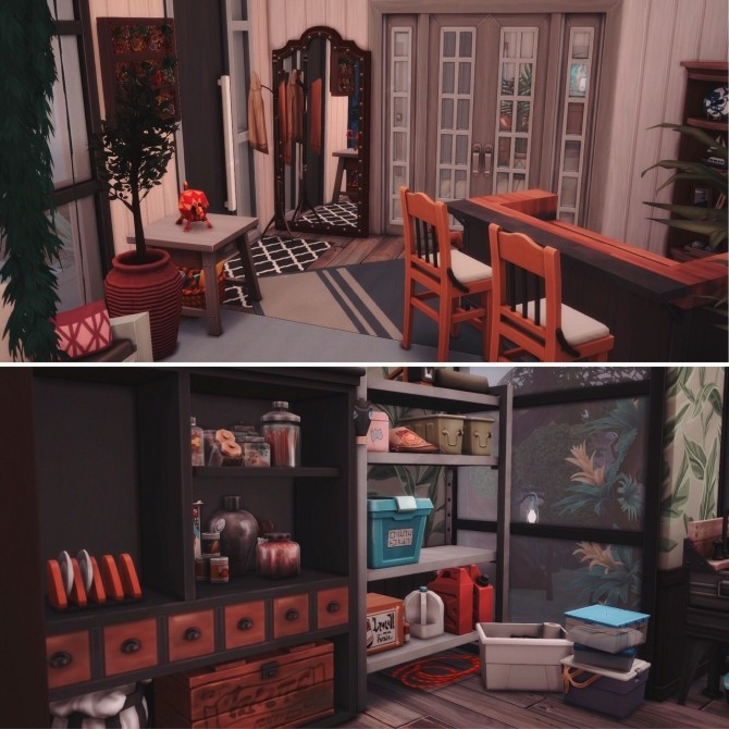 Sims 4 Rainy House at Wiz Creations