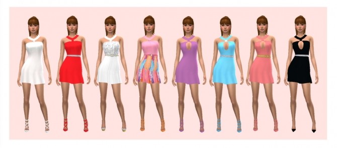 Sims 4 COCKTAIL DRESS at Sims4Sue