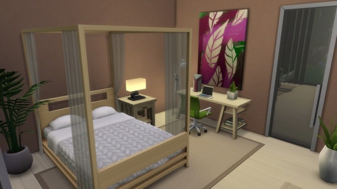 Sims 4 Modern House CC Free at GravySims