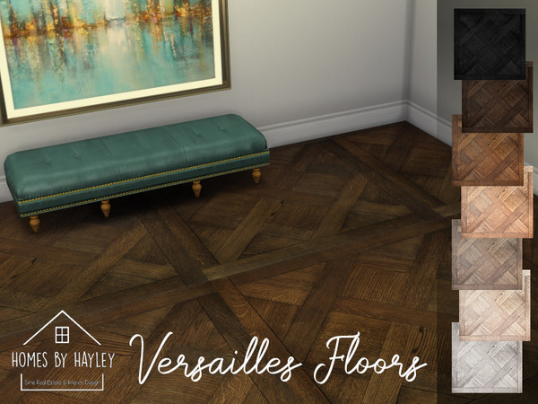 Sims 4 Versailles Floors by Homes by Hayley at TSR
