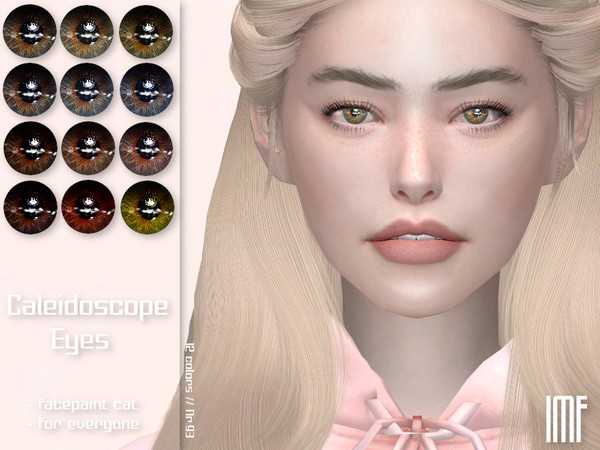 Sims 4 IMF Caleidoscope Eyes N.93 by IzzieMcFire at TSR