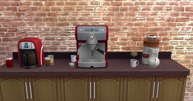 Sims 4 Better Making Drinks Mod Set by c821118 at Mod The Sims