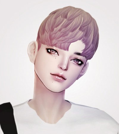 Simjo 27 Two Block Comma hair at Kim Simjo » Sims 4 Updates