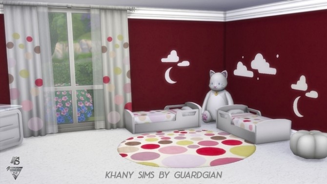 Sims 4 LILIO bedroom for toddlers by Guardgian at Khany Sims