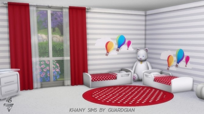 Sims 4 LILIO bedroom for toddlers by Guardgian at Khany Sims