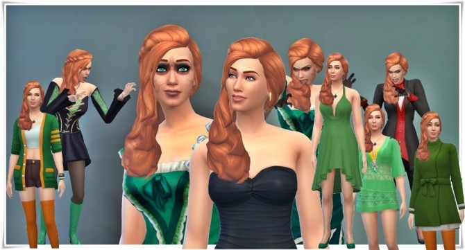 Sims 4 Jessica Hamby ( True Blood) as Vampire at Birksche’s SimModels
