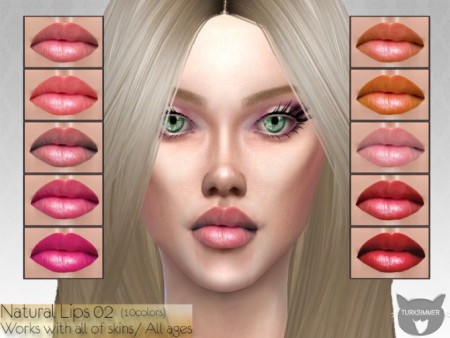 Natural Lips 02 by turksimmer at TSR