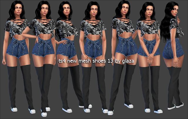 Sims 4 Shoes 13 at All by Glaza