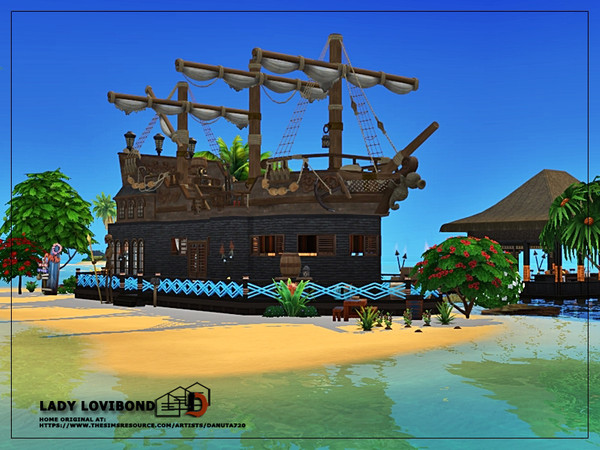 Sims 4 Lady Lovibond by Danuta720 at TSR