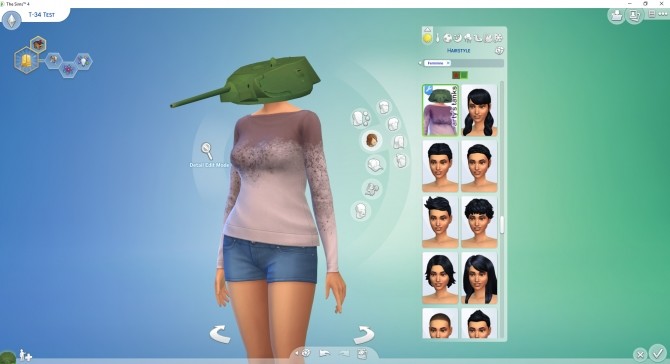 Sims 4 Object Head T 34 by artystanks at Mod The Sims