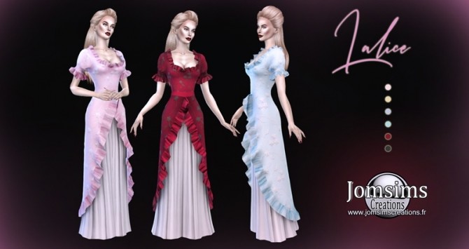 Sims 4 Lalice dress at Jomsims Creations