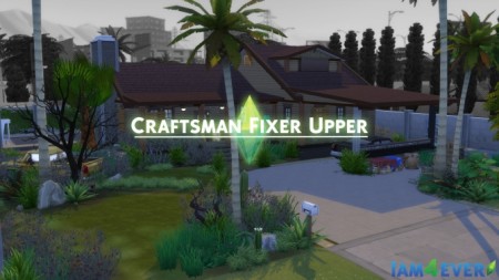 Craftsman Fixer Upper CC Free by Iam4ever at Mod The Sims