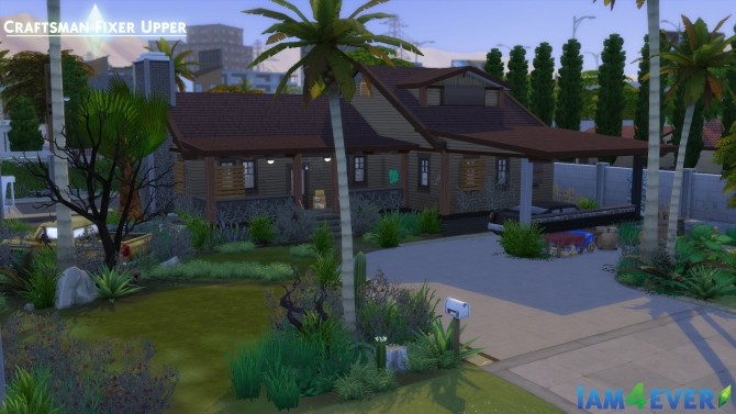 Sims 4 Craftsman Fixer Upper CC Free by Iam4ever at Mod The Sims