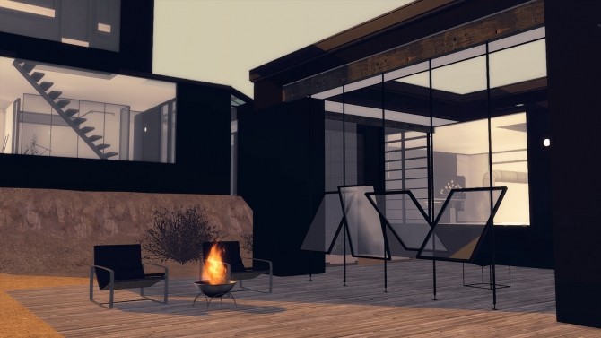 Sims 4 42 | RIDGE RODE modern minimalistic house at SoulSisterSims