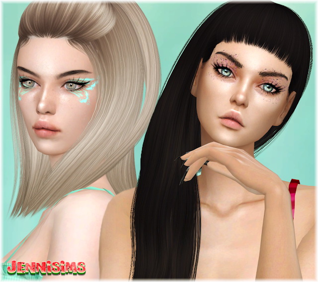 Sims 4 EyeShadow Super Chic (10 Swatches) at Jenni Sims