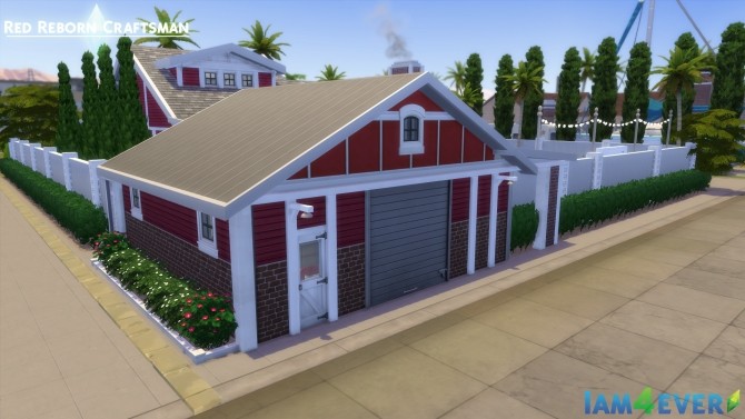 Sims 4 Red Reborn Craftsman CC Free by Iam4ever at Mod The Sims