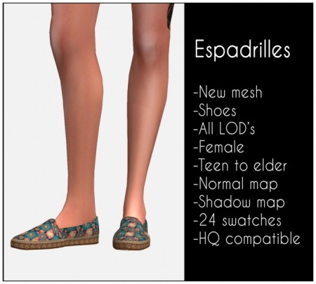 Espadrilles at LazyEyelids