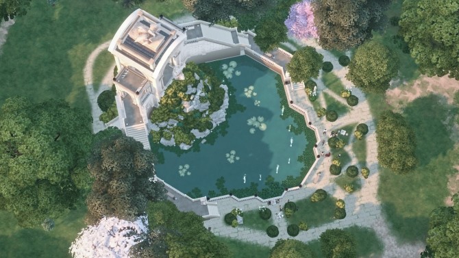 Sims 4 Ciutadella park at Harrie