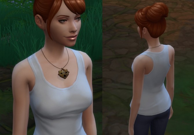 Sims 4 Nur Ab Sal Necklace by MaclimesZero at Mod The Sims