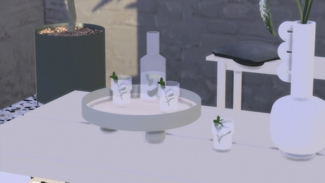 Sims 4 RIPPLE GLASS COLLECTION at Meinkatz Creations