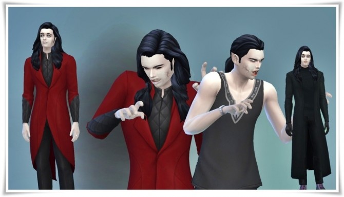 Sims 4 Louis de Pointe du Lac as Vampire at Birksche’s SimModels