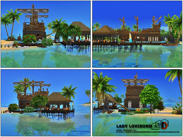 Sims 4 Lady Lovibond by Danuta720 at TSR