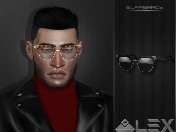 Sims 4 Supremacy sunglasses by Mr.Alex at TSR