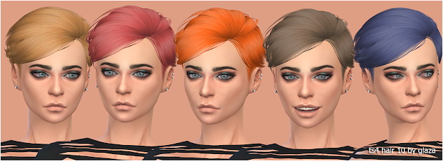 Sims 4 Hair 10 (P) at All by Glaza