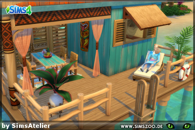 Sims 4 Blue lagune by SimsAtelier at Blacky’s Sims Zoo