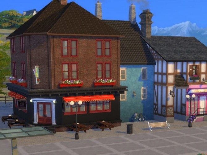 Sims 4 The Blue Boar Pub at KyriaT’s Sims 4 World