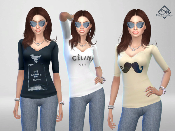 Sims 4 YoungLife Outfit by Devirose at TSR