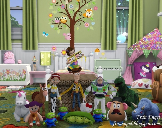 Sims 4 Toy Story Bonnies House at Frau Engel