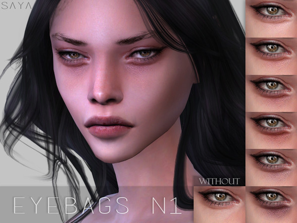 Sims 4 Eyebags N1 by SayaSims at TSR