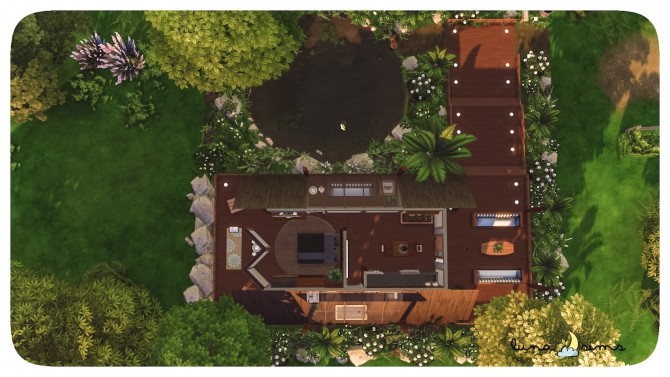 Sims 4 TINY ECO HOME at Luna Sims
