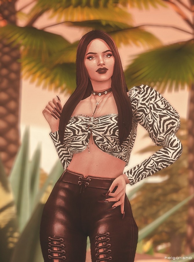 Sims 4 Model poses 24 at Helga Tisha