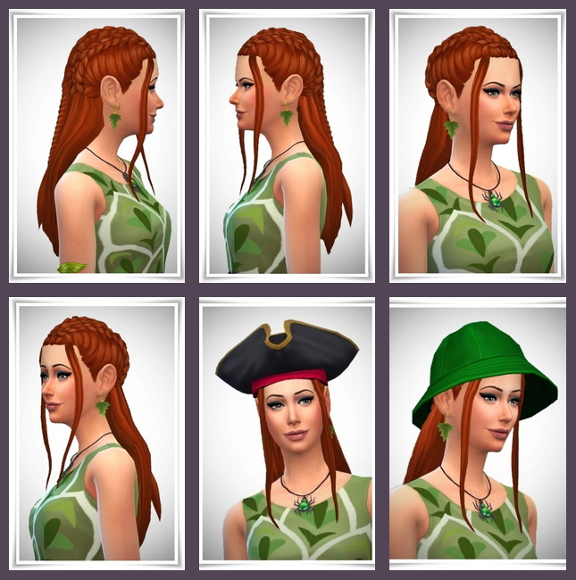 Sims 4 Tauriel Braids at Birksches Sims Blog