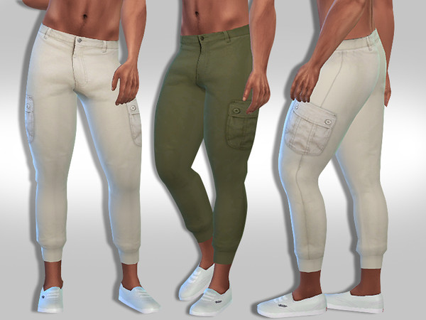 Sims 4 Trendy Cargo Pants by Saliwa at TSR