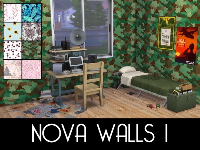 Sims 4 NOVA WALLS at MODELSIMS4