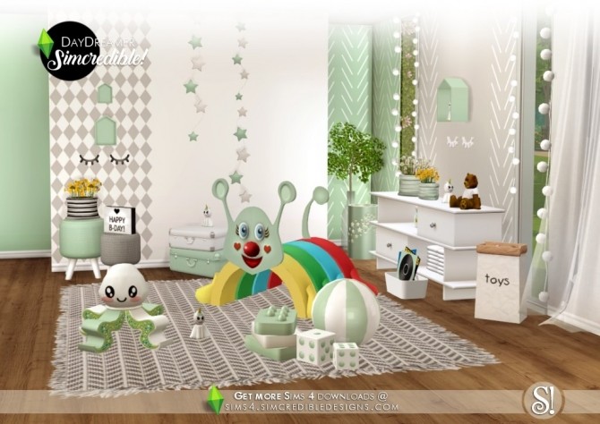 Sims 4 Daydreamer Playroom at SIMcredible! Designs 4