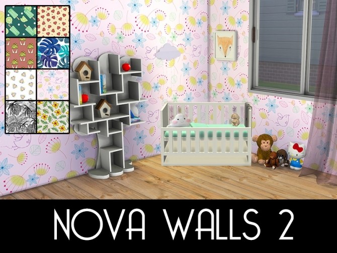 Sims 4 NOVA WALLS at MODELSIMS4